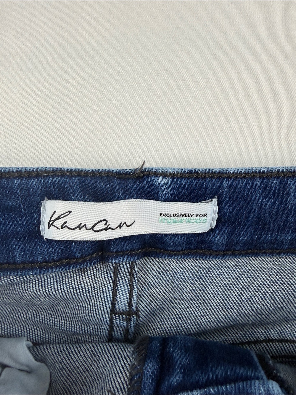 KanCan Skinny Ankle Jeans Distressed Raw Hem Women's Size 28 - Picture 8 of 9